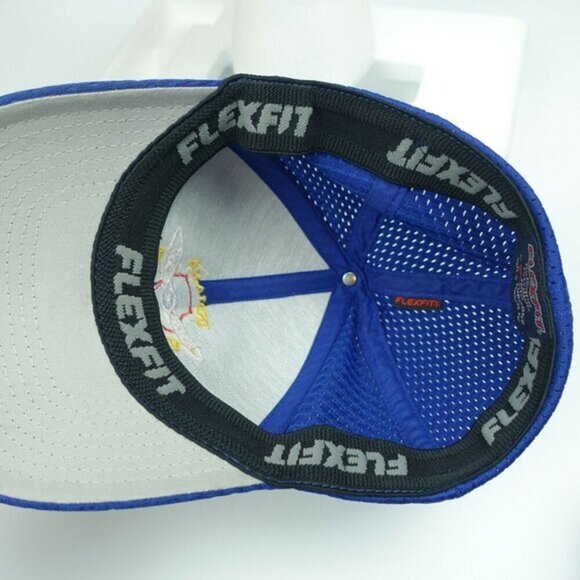 Indiana AMA 937 Flyers Club‎ Hat Cap Blue Flexfit Cap Hat - Picture 2 of 3